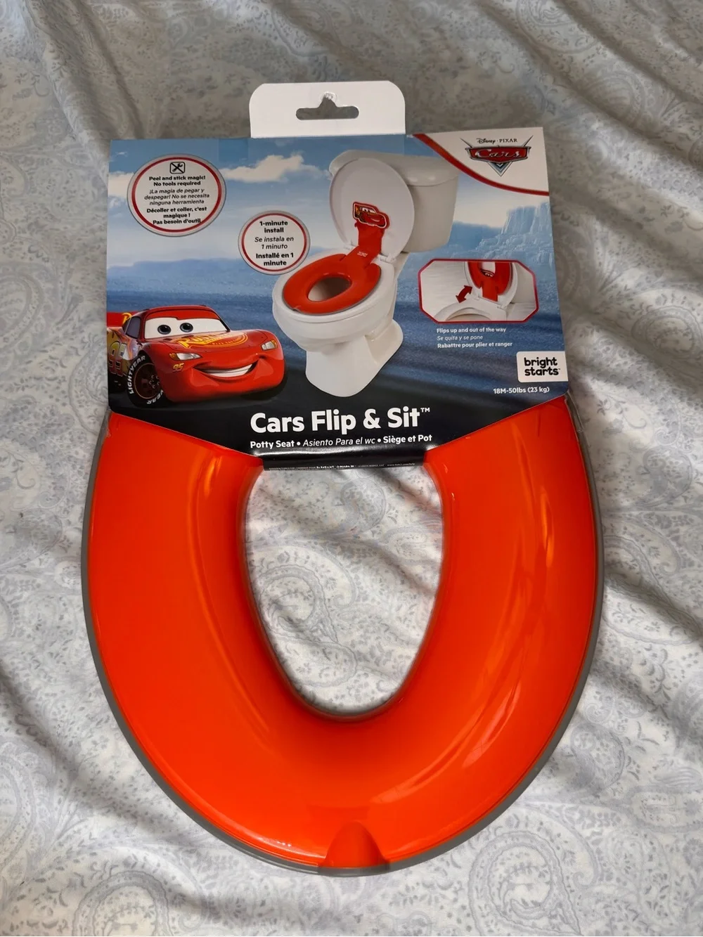Cars Flip & Sit Red Potty Seat